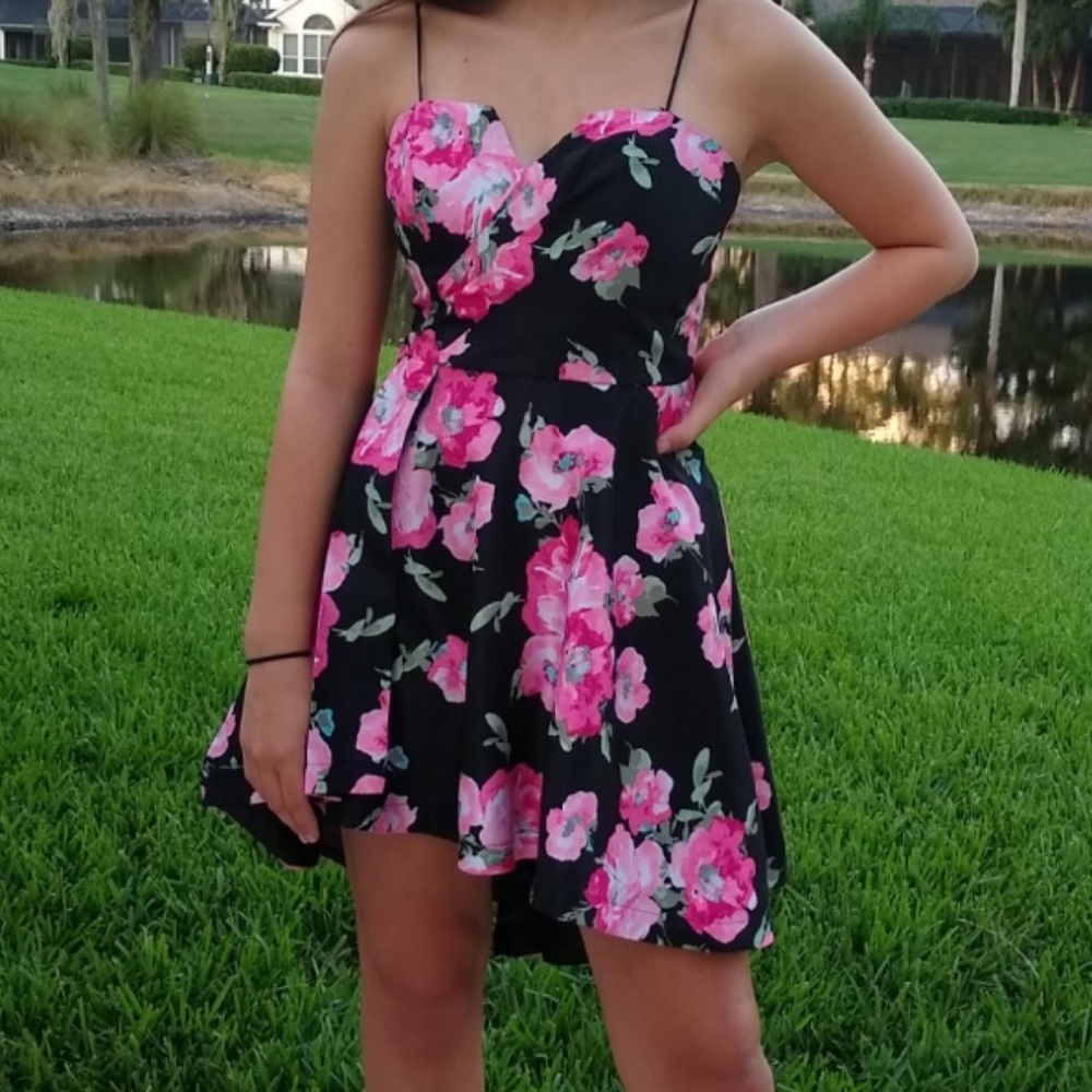 Sequin🖤 Hearts Formal Strapless Dress